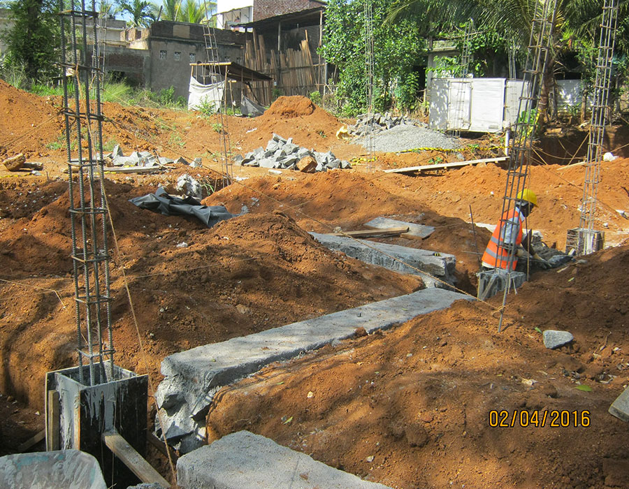 Construction of Two Storied Office Building for Coconut Cultivation Board 